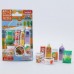 IWAKO eraser 1 pack. 7 Eraser Blister pack eraser convenience store Japan import
